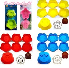 6 Pcs Disney Silicone Bakeware Baking Cup Cake Liner Cupcake Chocolate Soap Mold