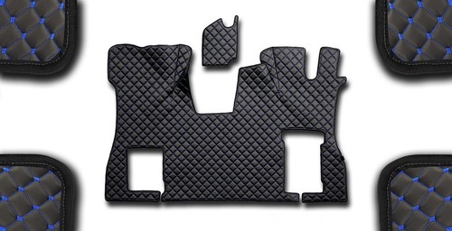 Black eco leather flat - eco,