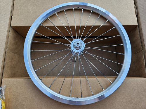 Brompton front wheel - front,