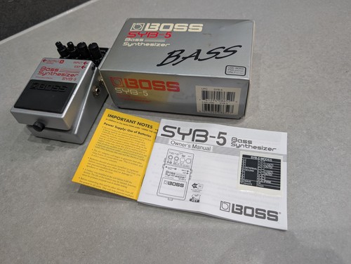 Boss syb bass synthesizer - syb-5,