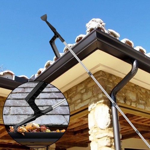 Gutter scoop cleaning tool - gutter,