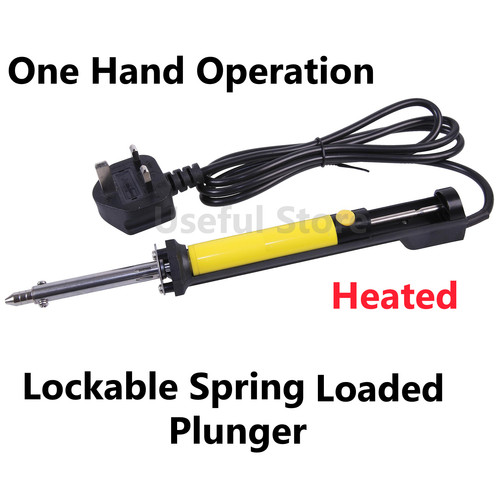 40w heated desoldering pump - heated,