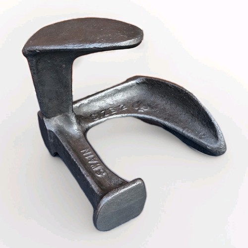 Vintage shoe last - shoe, iron