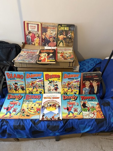 Lots old books beano and - lots,