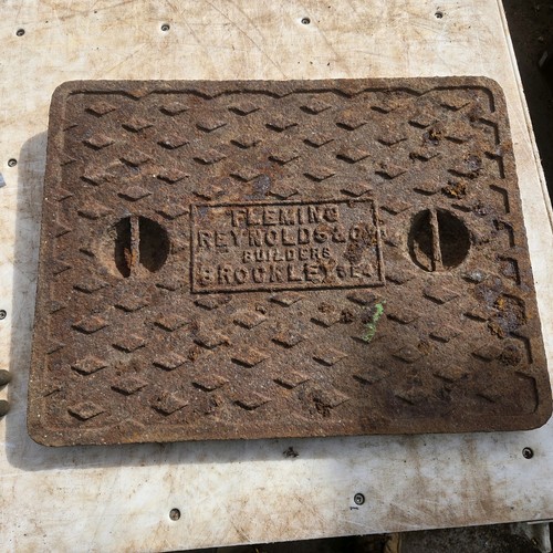 Cast iron manhole - manhole, cover