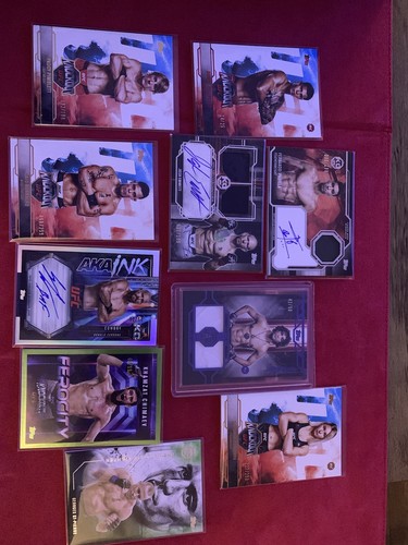 Ufc topps knockout auto - ufc, auto/