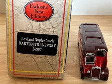 EFE 26807. LEYLAND DUPLE COACH. BARTON TRANSPORT. BOXED.