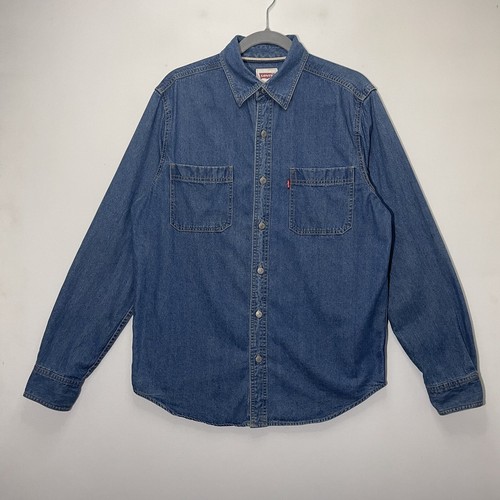Levi denim shirt mens - denim,