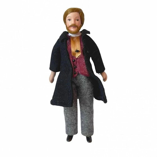 Dolls house doll 12th man - doll, 1/12th