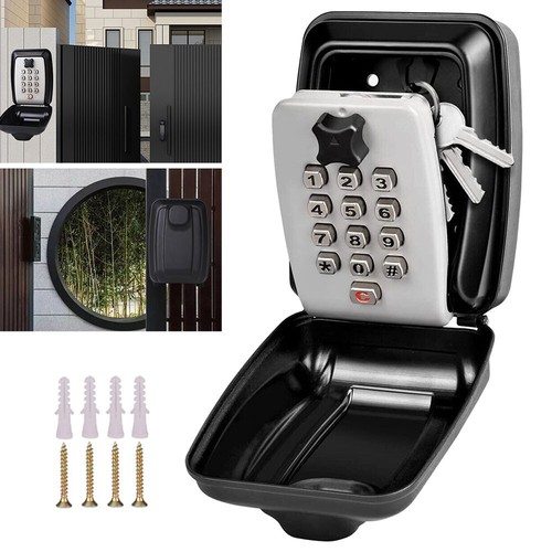 Key lock box - box, button