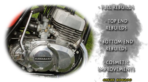 Kawasaki kh350 engine - kh350,