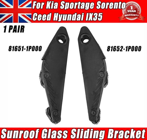 Pair sunroof glass sliding - 1,