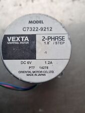 ORIENTAL MOTOR VEXTA C7322-9212 2 PHASE 1.8° 6VDC STEPPING MOTOR