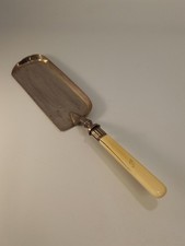 Silver Plated EPNS Crumb Tray Vintage Table Food Catcher with Bakelite Handle