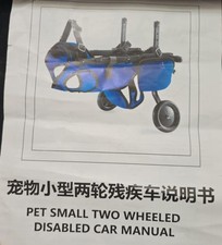 Dog Wheelchair for Back Legs, Adjustable Dog Wheelchair
