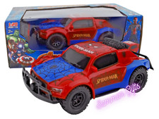 Spiderman Radio Remote Control Car 4 Channel RC Car  1/20 Scale (NEW BOXED)