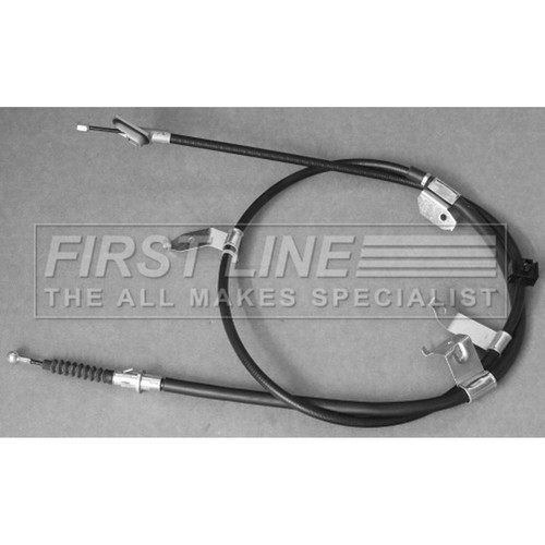 Handbrake cable rear right - handbrake,