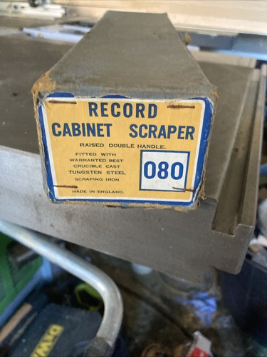 Record cabinet scraper - scraper, 080