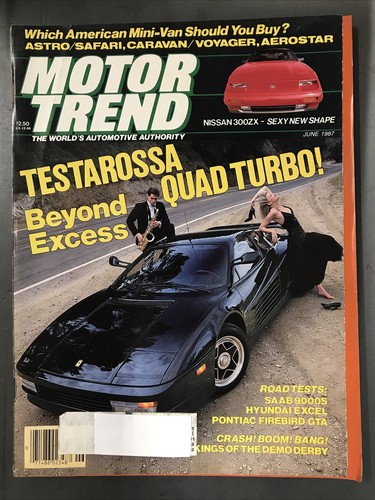 Motor trend magazine - motor, magazine-june