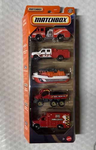 New matchbox rescue pack - 5,
