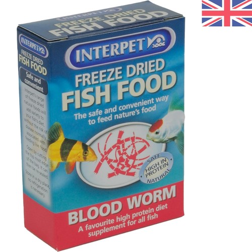 Freeze dried blood worm - dried,
