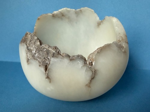 Hand carved white - hand,