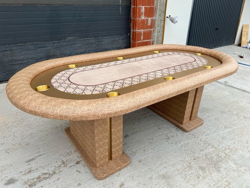 Bespoke poker table racetrack - table,