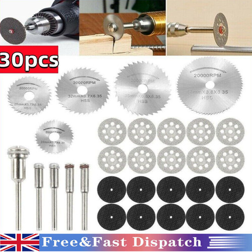 30pc diamond cutting discs - diamond,