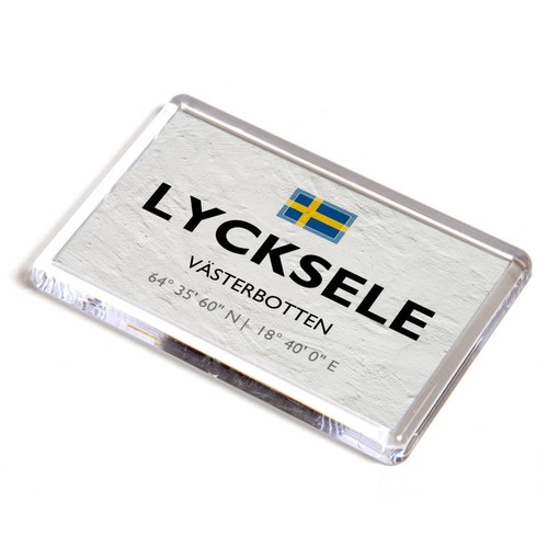 Fridge magnet lycksele - -,
