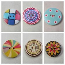 Large Painted Patterned Wooden