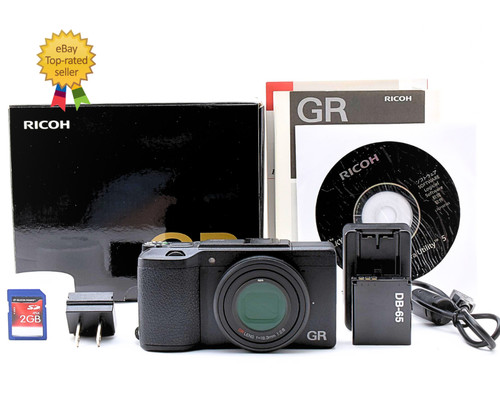 Ricoh 2mp black - gr, 16.2mp