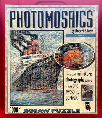 The titanic photomosaics 1000 - photomosaics,