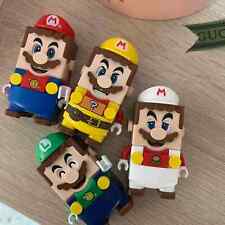 Super Mario Bros Blocks Luigi Buliding Blocks Action Toy Figures Assembly Toys M