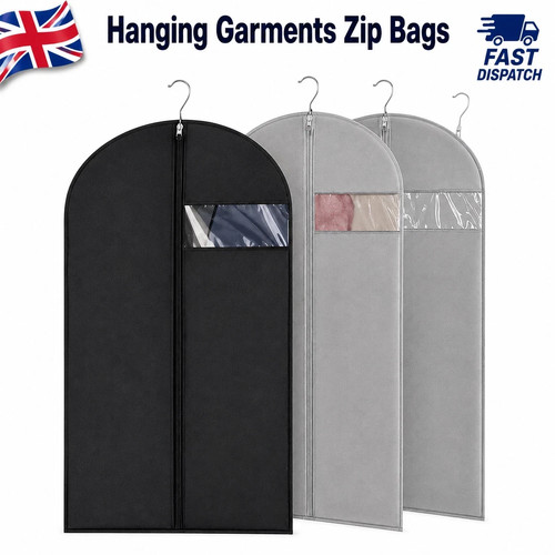 Hanging garment bags zip - zip, up