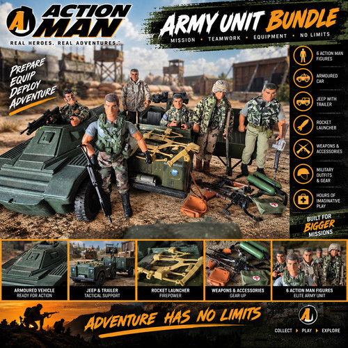 Action man army - action, bundle