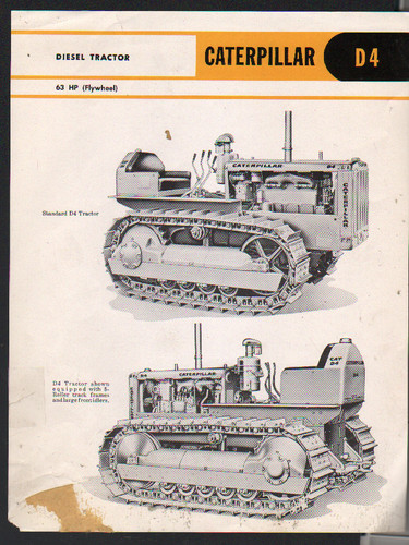 1958 caterpillar 63hp - 1958,
