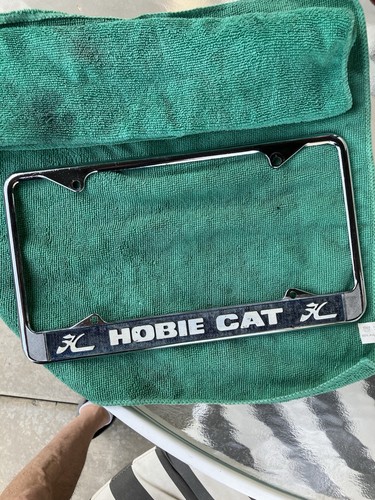 Vintage hobie cat license - cat,