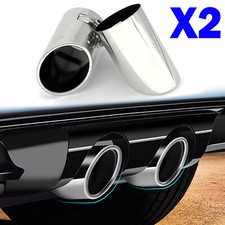TWIN EXHAUST TAIL TIP PIPE