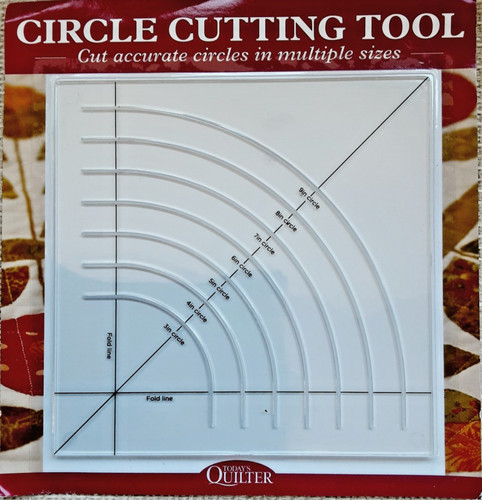 Acrylic quilting template - quilting,