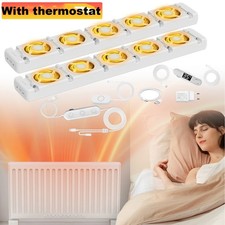 Radiator Fan Mono-Set/Duo-Set/Trio-Set Energy efficient Booster Fan  Thermostat