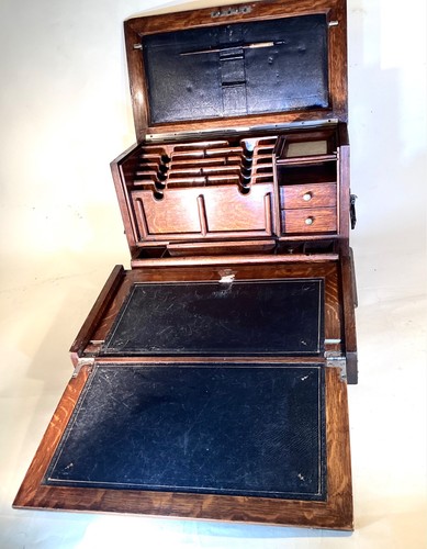 Antique oak stationery - antique,
