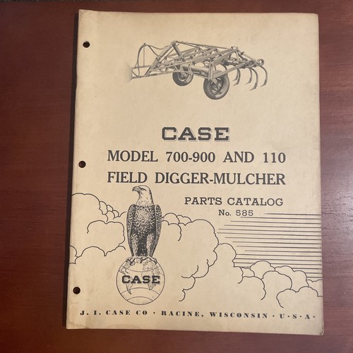 Case field digger mulcher - digger,