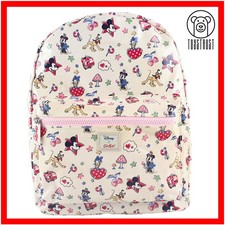 Cath Kidston x Disney Kids Mickey Minnie Backpack Rucksack Light Oilcloth CQ15