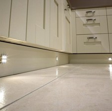 10x Square Kitchen LED Plinth