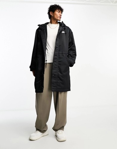 Nike stadium parka black brand - black,