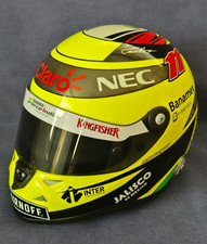 Sergio Perez 2016 Force India F1 Race 1/2 half scale Mini  F1 helmet