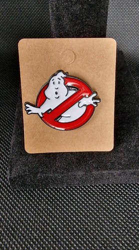 Ghostbuster logo pin badge - ghostbuster,