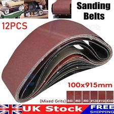 12PC 915x100mm Sanding Belts
