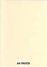 A5 or A4 IVORY CREAM PAPER