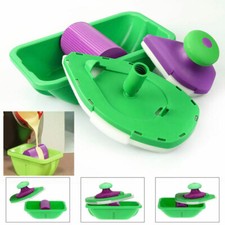 7x Point Paint Pad Pro Set Sponge Tray Roller Wall Painting Corner Edge DIY Tool